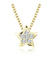 Sparking Star Silver Necklace SPE-2458